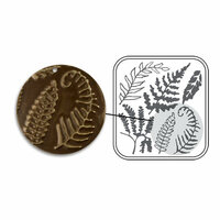 Sizzix - DecoEmboss Die - Vintaj - Embossing Folders - Fern Fronds