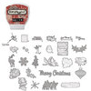 Sizzix - EClips - Tim Holtz - Alterations Collection - Electronic Shape Cutting System - Cartridge - Stamp2Cut - Number 16