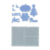 Sizzix - Framelits Die and Embossing Folder - Christmas - Collage Frames Set