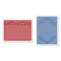 Sizzix - Textured Impressions - Embossing Folders - Mini Banners Set