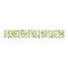 Sizzix - Home Entertaining Collection - Sizzlits Decorative Strip Die - Decorative Hearts