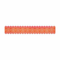 Sizzix - Home Entertaining Collection - Sizzlits Decorative Strip Die - Scallop Eyelet Lace