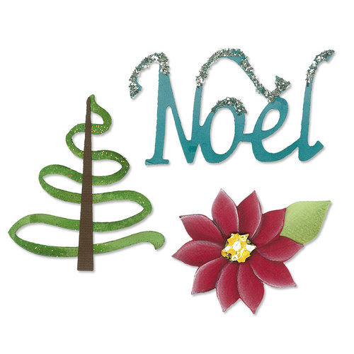 Sizzix - Sizzlits Die - Medium - Noel Set