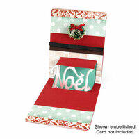 Sizzix - Pop 'n Cuts Die - 3-D Pop Up - Phrase, Noel