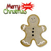 Sizzix - BasicGrey - Nordic Holiday Collection - Bigz and Sizzlits Die - Gingerbread Man and Merry Christmas