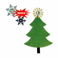 Sizzix - BasicGrey - Nordic Holiday Collection - Bigz and Sizzlits Die - Tree and Snowflakes