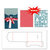 Sizzix - BasicGrey - Bigz Extra Long Die and Embossed Folders - Gift Card Holder and Snow Village Set
