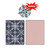 Sizzix - BasicGrey - Embossed Folders and Sizzlits Die - Santa Lucia and Moguls Set