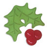 Sizzix - Holiday Collection - Embosslits Die - Christmas - Small - Holly and Berries