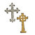Sizzix - Tim Holtz - Alterations Collection - Movers and Shapers Die - Mini Ornate Crosses