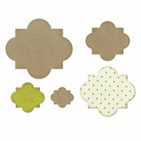 Sizzix - Framelits Die - Labels, Funky