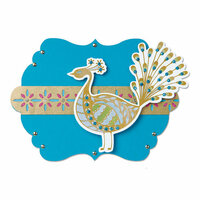 Sizzix - Moroccan Collection - Bigz Die - Label, Marrakesh