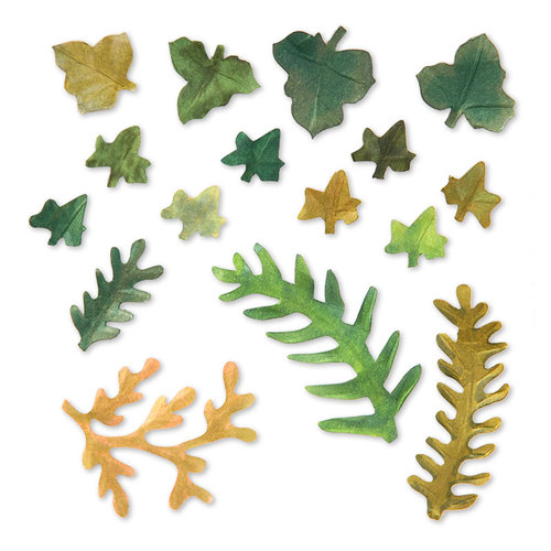 Sizzix - Susan's Garden Collection - Thinlits Die - Leaves, Fern and Ivy