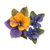 Sizzix - Susan&#039;s Garden Collection - Thinlits Die - Flower, Pansy Violet
