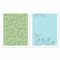 Sizzix - Textured Impressions - Embossing Folders - Garden Set
