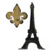 Sizzix - Tim Holtz - Bigz Die - Fleur de Lis and Eiffel Tower