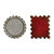 Sizzix - Tim Holtz - Alterations Collection - Movers and Shapers Die - Mini Bottle Cap and Stamp