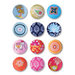 Sizzix - Embellishments - Moroccan Collection - Fabric Buttons