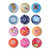 Sizzix - Embellishments - Moroccan Collection - Fabric Buttons
