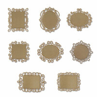 Sizzix - Embellishments - Moroccan Collection - Tiny Wire Frames