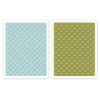 Sizzix - Textured Impressions - Embossing Folders - Dotted Squares Set