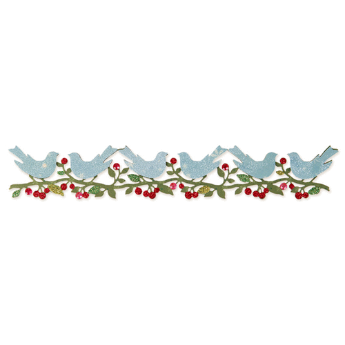 Sizzix - Favorite Things Collection - Sizzlits Decorative Strip Die - Bower Birds