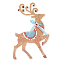 Sizzix - Favorite Things Collection - Bigz XL Die - Christmas - Reindeer