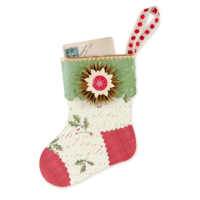 Sizzix - Favorite Things Collection - Bigz XL Die - Christmas - Stocking Gift Holder