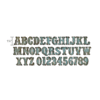 Sizzix - Tim Holtz - Alterations Collection - Bigz XL Alphabet Die - Vintage Market