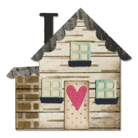 Sizzix - Snippets Collection - Thinlits Die - House