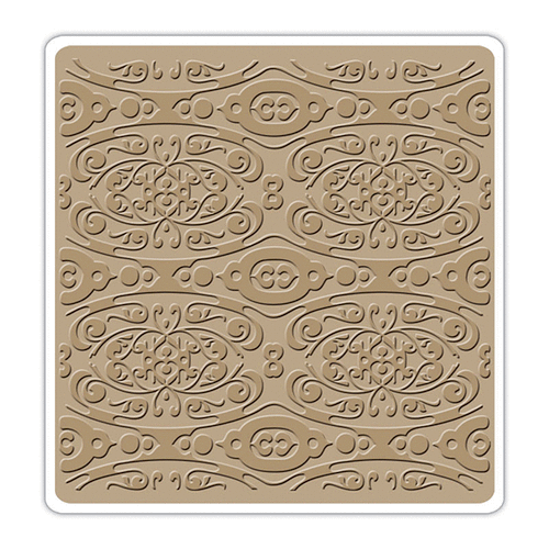 Sizzix - Textured Impressions - Vintaj - 6 x 6 Embossing Folder - Etruscan Relief