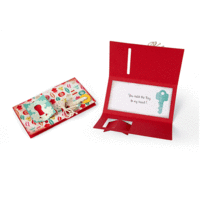 Sizzix - Thinlits Die - Card with Folding Closure and Keys