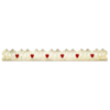 Sizzix - Laced with Love Collection - Sizzlits Decorative Strip Die - Love-ly Border