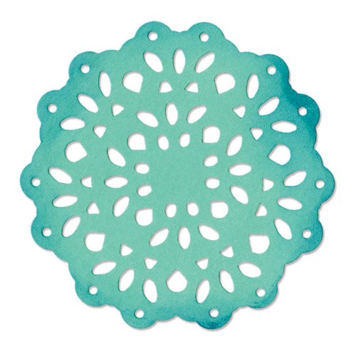 Sizzix - Laced with Love Collection - Bigz Die - Doily, Classical Lace