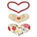 Sizzix - Laced with Love Collection - Bigz Die - Hearts, True Affections