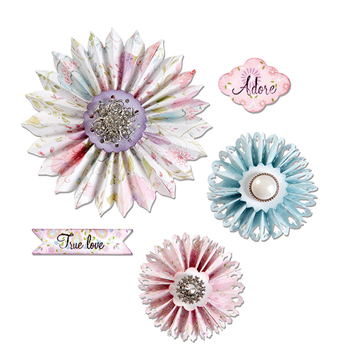 Sizzix - Wedding Collection - Thinlits Die - Rosettes