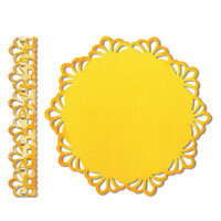 Sizzix - Thinlits Die - Doily and Doily Border