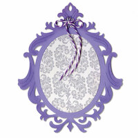 Sizzix - Thinlits Die - Frame, Ornate Oval