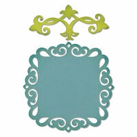 Sizzix - Thinlits Die - Decorative Accent and Label