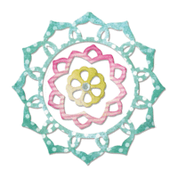 Sizzix - Thinlits Die - Frame Layers and Flower