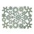 Sizzix - Winter Collection - Christmas - Thinlits Die - Card Front, Snowflakes