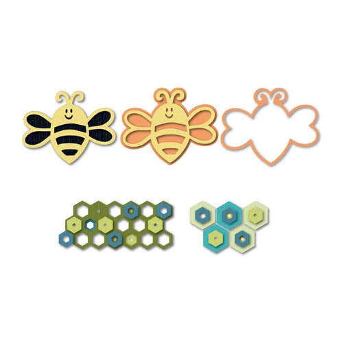 Sizzix - Triplits Die - Bee