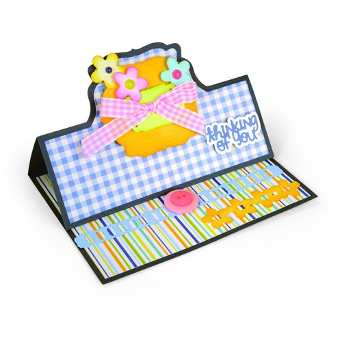 Sizzix - Framelits Die - Card, Bubbly Stand-Ups