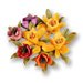 Sizzix - Susan's Garden Collection - Thinlits Die - Flower, Spring Bouquet