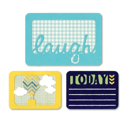 Sizzix - Thinlits Die - Laugh Today
