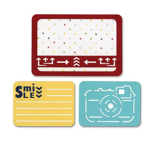 Sizzix - Thinlits Die - Smile for the Camera