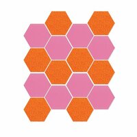 Sizzix - Bigz Die - Quilting - Hexagons, .5 Inch Sides