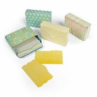 Sizzix - Where Women Cook Collection - Thinlits Die - Mini Recipe Box and Cards