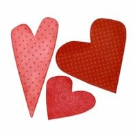 Sizzix - Homegrown and Handmade Collection - Bigz Die - Hearts 4
