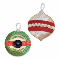 Sizzix - BasicGrey - 25th and Pine Collection - Christmas - Bigz Die - Ornaments 5